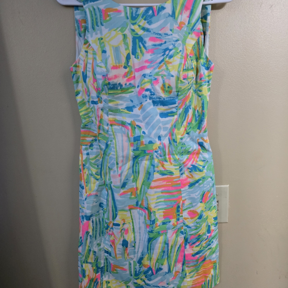 Lilly Pulitzer Multicolor Abstract Mini Dress